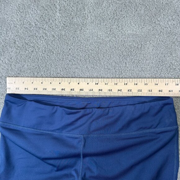 JustFab Active Legging Capri Style Dark Navy XXL Stretchy - Picture 8 of 12